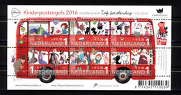 Nederland NVPH 3473 Vel Kinderzegels 2016 Postfris MNH Netherlands Fiep Westendorp - Ungebraucht