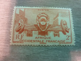 Afrique Occidentale Française - Soudan - 2f. - R. Serre - Rouge Orange - Oblitéré - - Gebruikt