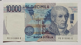 Banca D'Italia Lire 10000 Tipo A. Volta 12/01/1988 FDS - 10.000 Lire