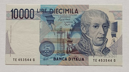 Banca D'Italia Lire 10000 Tipo A. Volta 10/09/1992 FDS - 10000 Lire