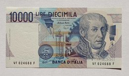 Banca D'Italia Lire 10000 Tipo A. Volta 26/04/1994 FDS - 10000 Lire