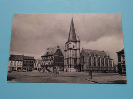 Kerk En Stadhuis ( Uitg. J. Simoens-Nulens Brugstraat Bilzen ) Anno 19?? ( Zie Scans ) ! - Bilzen