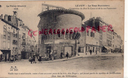 43 - LE PUY EN VELAY - LA TOUR PANNESSAC -PERSPECTIVE DU BOULEVARD SAINT LOUIS - AUTOMOBILINE  -   HAUTE LOIRE - Le Puy En Velay
