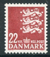 DENMARK 1987 Small Arms Definitive 22 Kr.. MNH / ** Michel 888 - Nuevos