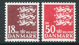 DENMARK 1985 Small Arms Definitive 18, 50 Kr.. MNH / ** Michel 826-27 - Ongebruikt