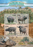 2013 NIGER MNH  AFRICAIN BUFFALO  |  Yvert&Tellier Code: 1700-1703  |  Michel Code: 2081-2084  |  Scott Code: 1126 - Níger (1960-...)