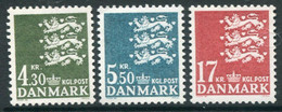 DENMARK 1984 Small Arms Definitive 4.30, 5.50, 17 Kr.. MNH / ** Michel 796-98 - Nuovi