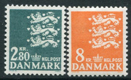 DENMARK 1979 Small Arms Definitive 2.80, 8 Kr. MNH / ** Michel 684-85 - Nuevos