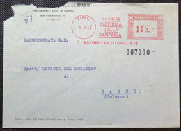 Napoli 1961 - Società Elettrica Della Campania - EMA Meter Freistempel - Machine Stamps (ATM)