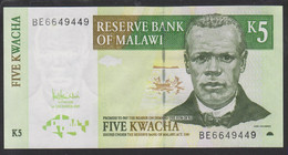 Malawi 5 Kwacha 2005 P36c UNC - Malawi