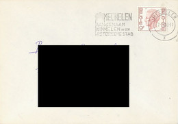 BELGIUM. POSTMARK MECHELEN - Autres & Non Classés