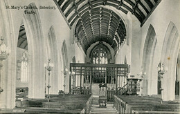 DYFED - TENBY - ST MARY'S CHURCH INTERIOR Dyf306 - Pembrokeshire