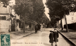 Châtillon - Rue De Clamart - Attelage Et Enfants - Châtillon