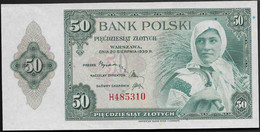 AUGUST 1939  BANK  POLSKI  50 Zloty. Uncirculated - Pologne
