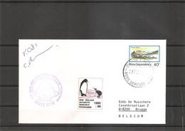 Ross ( Lettre De 1985 De ScottBase Vers La Belgique à Voir) - Covers & Documents