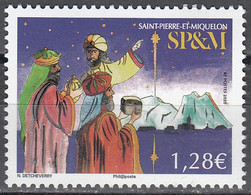 Saint-Pierre & Miquelon 2020 Noël Les Rois Mages Neuf ** - Unused Stamps