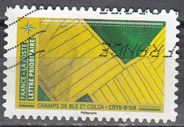 France 2021 Yvert A1953 O Cote (????) ?.?? € Côte-d'Or Champs De Blé Et Colza - Used Stamps