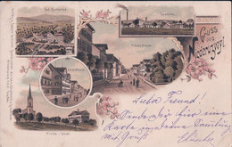 Gruss Aus Niederuzwil SG, Litho 5 Vues (11.9.1898) - Uzwil