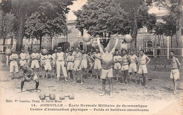 JOINVILLE-LE-PONT-94-Val De Marne-Ecole Militaire Gymnastique-Instruction Physique-Poids-Haltères-Haltérophilie-SPORT - Autres & Non Classés