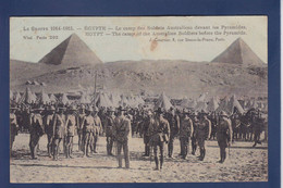 CPA Australie Soldats Australien En Egypte écrite - Autres & Non Classés