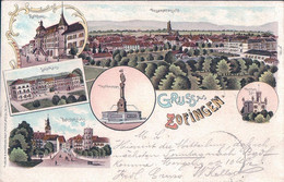 Gruss Aus Zofingen AG, Litho 6 Vues (16.3.1900) - Zofingue