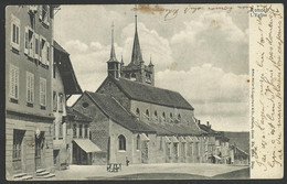 ROMONT - L'EGLISE 1907 Old Postcard (see Sales Conditions) 04939 - Romont