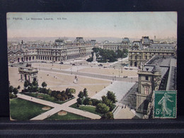 751433 . PARIS . LE NOUVEAU LOUVRE . ND . OBLITEREE 1910 - Louvre