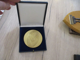 Médaille Attribuée FFR 1978 Fédération Française De Rugby Bronze Diamètre 6 Cm Environs - Sonstige