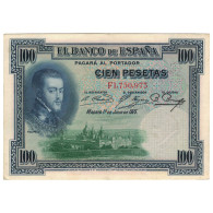 Billet, Espagne, 100 Pesetas, 1925, 1925-07-01, KM:69c, SUP - 100 Pesetas