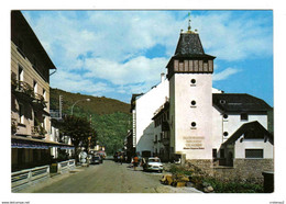 Pirineos De Lerida El Valle De Aran N°5168 La DOUANE Et La Promenade Café Bar Panhard PL17 BUS Car Ancien Landau - Dogana