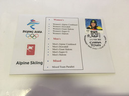 (2 G 11) Beijing 2022 Olympic Winter Games - Closing Ceremony - 20 Feb. 2022 (Alpine Skiing) - Winter 2022: Peking