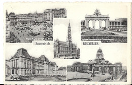 Souvenir De BRUXELLES - Panoramische Zichten, Meerdere Zichten