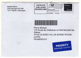 Enveloppe ALLEMAGNE Oblitération E.M.A. BRIEF KILOTARIF Port Payé - Maschinenstempel (EMA)