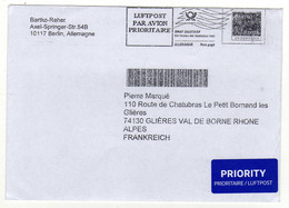 Enveloppe ALLEMAGNE Oblitération E.M.A. BRIEF KILOTARIF Port Payé - Máquinas Franqueo (EMA)