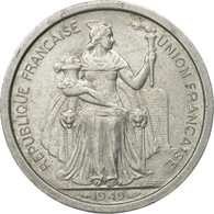 Monnaie, Nouvelle-Calédonie, 2 Francs, 1949, Paris, TTB, Aluminium, KM:3 - Nouvelle-Calédonie