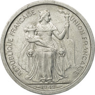 Monnaie, Nouvelle-Calédonie, 2 Francs, 1949, Paris, TTB, Aluminium, KM:3 - New Caledonia