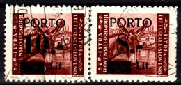 Italia-G-0981 - Occupazione Jugoslava: Taxe,3,4 Del 1945 (o) Used - Qualità A Vostro Giudizio. - Ocu. Yugoslava: Istria