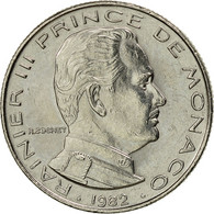 Monnaie, Monaco, Rainier III, 1/2 Franc, 1982, SUP, Nickel, KM:145, Gadoury:MC - 1960-2001 Nouveaux Francs