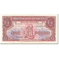 Billet, Grande-Bretagne, 1 Pound, 1956, Undated (1956), KM:M29, NEUF - Fuerzas Armadas Británicas & Recibos Especiales