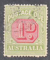 AUSTRALIA   SCOTT NO J40  USED  YEAR 1909   WMK 13 - Impuestos