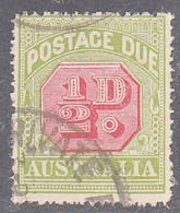 AUSTRALIA   SCOTT NO J50  USED  YEAR 1922   WMK 10 - Segnatasse