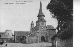 LA BRETAGNE PITTORESQUE PLERIN L'Eglise Et La Place - Plérin / Saint-Laurent-de-la-Mer