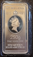 10 Pounds 2021 Saint Helena (250g  .999 Silver) - Santa Helena