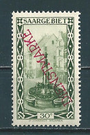 Saar MiNr. D 16 ** IV (sab03) - Dienstmarken