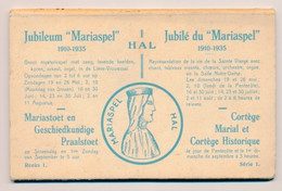 HAL CORNET 10 CARTES - JUBILE DU MARIASPEL  - JUBILEUM MARIASPEL   ALLES AFGEBEELD - Halle