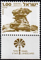 1978 Landscapes II Arava Phosphor Variety 1P Short Bale 689-III / Mi 720yI MNH / Neuf Sans Charniere / Postfrisch - Non Dentelés, épreuves & Variétés