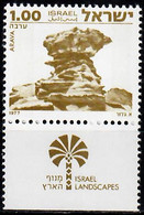 1977 Landscapes II Arava Phosphor Variety 2P Short Bale 689-II / Mi 720yII MNH / Neuf Sans Charniere / Postfrisch - Non Dentelés, épreuves & Variétés