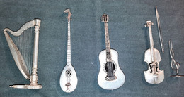 STRUMENTI MUSICALI VARI IN ARGENTO DA COLLEZZIONE VEDI DETTAGLI E FOTO - Musical Instruments