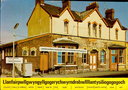 ANGLESEY   ( ROYAUME UNI _ PAYS DE GALLES ) LLAINFAIR P. G. STATION - Anglesey