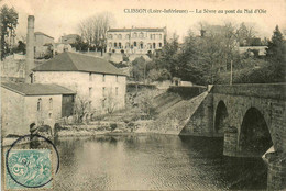 Clisson * La Sèvre Au Pont Du Nid D'oie * Usine Cheminée - Clisson